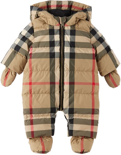 burberry baby snowsuit sale|clothes Burberry baby clearance.